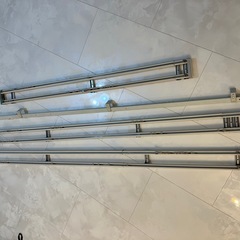 カーテンレールまとめて　4つの画像