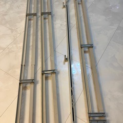 カーテンレールまとめて　4つの画像