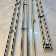 カーテンレールまとめて　4つの画像