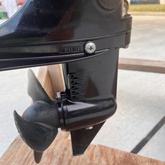 2馬力ボート エンジン 魚探付きの画像