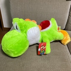 最終値下げ‼️ヨッシー‼️クタっとぬいぐるみ‼️スーパーマリオ‼️新品‼️約45cm‼️の画像