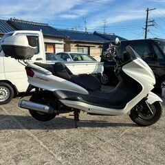 【即乗りok】ヤマハ マジェスティ SG03J ホワイト リアボックス付きの画像