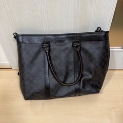 コーチ　メンズ　ビジネストートの画像