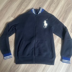 
ラルフローレン　リバーシブル　ジップアップ　パーカーの画像