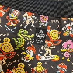 HYSTERIC MINI 直営店限定カラー ブラック ミニトートバッグの画像