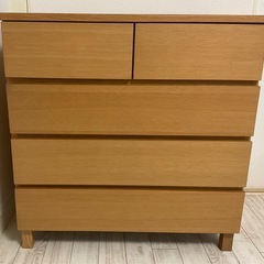 無印良品の収納　　の画像