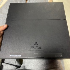 PlayStation 4 本体 ブラック コントローラー付きの画像