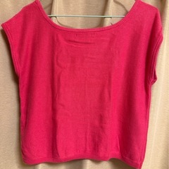 rienda（リエンダ）クロップドニットトップスの画像