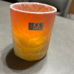 琉球ガラス　カップの画像