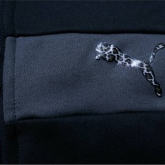 美品PUMAプーマウィメンズ トレーニング トレイン エッジフリース ジャケットの画像