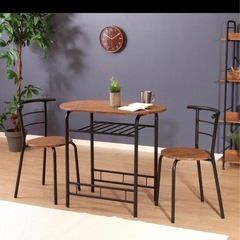 ⭐️超美品⭐️ダイニングテーブル チェア 3点セット(幅81cm)の画像