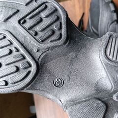 新品 24.5cm レディース スニーカー ブラック 厚底 シューズ 識別番号:【N599-S】の画像