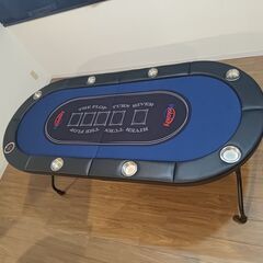Rioloiuy ポーカーテーブル　ドリンクホルダー付き　購入時価格87,000円の画像