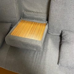 【0円　商談中　配送相談ok 】3人掛けのソファ　の画像