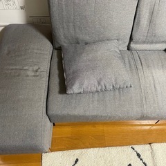 【0円　商談中　配送相談ok 】3人掛けのソファ　の画像