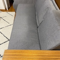 【0円　商談中　配送相談ok 】3人掛けのソファ　の画像