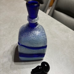 琉球ガラス　ボトルの画像