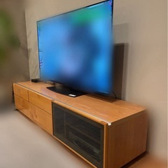 テレビ台　ナチュラルウッド　テレビボードの画像