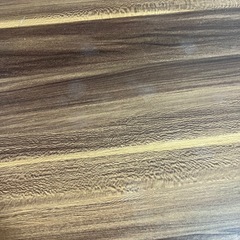 椅子　木目調黒の画像