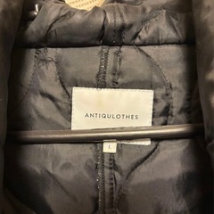 ナイロンキルティングコート Lの画像