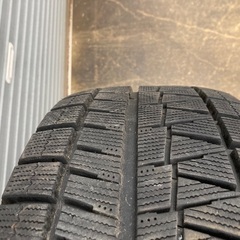 No.192スタッドレスタイヤ215/55/17  5H PCD114.3 アルミホイール付4本セットの画像