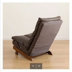 ニトリ◆ほぼ未使用◆リクライニングチェアの画像