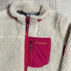 【美品】コロンビア　ボアジャケットs 130の画像
