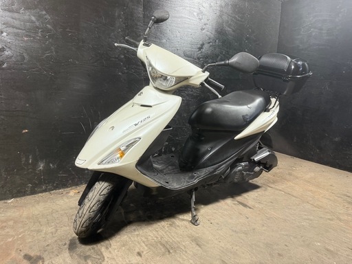 ★支払総額8.2万円★定休日なし！いつでも現車確認可能です！ スズキ アドレスV125S 白 CF4MA 人気のV125！ Sタイプ！ リアボックス付き！ フロントディスクブレーキ！ サイスタ付き！　