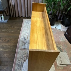 カウンター下収納オープンラック手作り2の画像