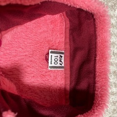 【美品】モンベル　キッズ　ボアジャケット　100の画像