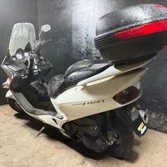 ★支払総額3.8万円★関東圏内即日配送可能！ 全車走行テスト済みです！ ホンダ フォルツァ 白 MF06 激安250cc！ バッテリー新品！ リアボックス付き！ カスタムベースに♪の画像