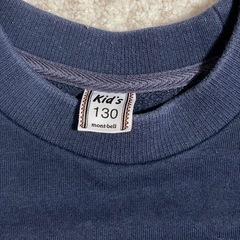 【美品】モンベル　トレーナー　キッズ　130の画像