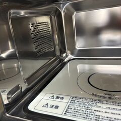 【美品】電子レンジ　アイリスオーヤマ　MO-F1809　2023年製の画像
