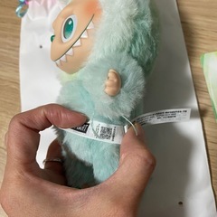 ポップマート ラブブ エナジー ぬいぐるみペンダント Serenity グリーン　エナジーの画像