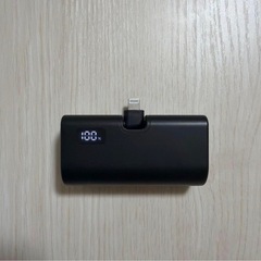 HIDISC Lightning直挿し モバイルバッテリーの画像