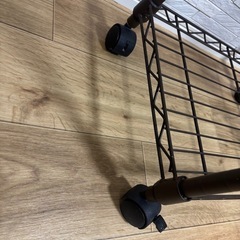 キャスター付きスチールラック　　　の画像