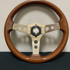 ⚠️取置き中🟣ウッド ステアリングの画像