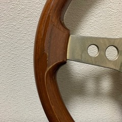 ⚠️取置き中🟣ウッド ステアリングの画像