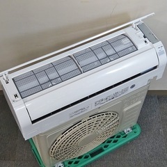 標準取付工事費込み ！2025年製 美品 HITACHI【RAS-AJ22R】白くまくん ルームエアコン おもに6畳用 の画像