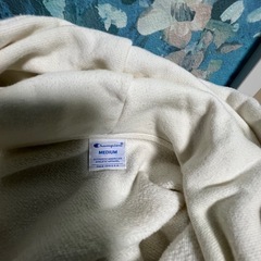 【champion】白　パーカーの画像