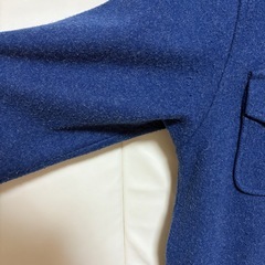 HOUSE C2 ネイビー ロングコート 　LL レディースコート　アウター CPOシャツ ジャケット ブルーの画像