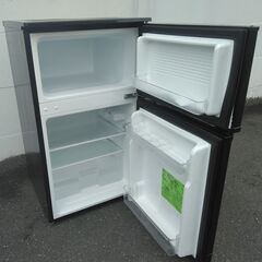 ノンフロン90リットル冷凍冷蔵庫　日本美的（コンフィー）2023年製RCT90BL(E)　正常動作品の画像