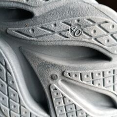 新品 25cm メンズ スニーカー ブルー 厚底 男女兼用 シューズ 識別番号:【N603-S】の画像