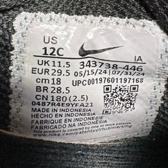 NIKE ダイナモフリー　18.0cmの画像