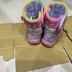 女の子　スノーブーツ　18の画像