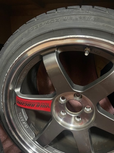 Rays TE37SL キズ有り２本  