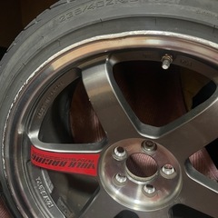 Rays TE37SL キズ有り２本  の画像