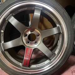 Rays TE37SL キズ有り２本  の画像