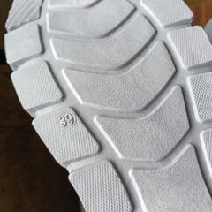 新品 24.5cm レディース スニーカー グレー 厚底 シューズ 識別番号:【N604-S】の画像