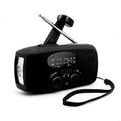 【新品未開封】ダイナモソーラーラジオライト　１台４機能　ＵＳＢ・手回し・ソーラーの3つの方法で充電の画像